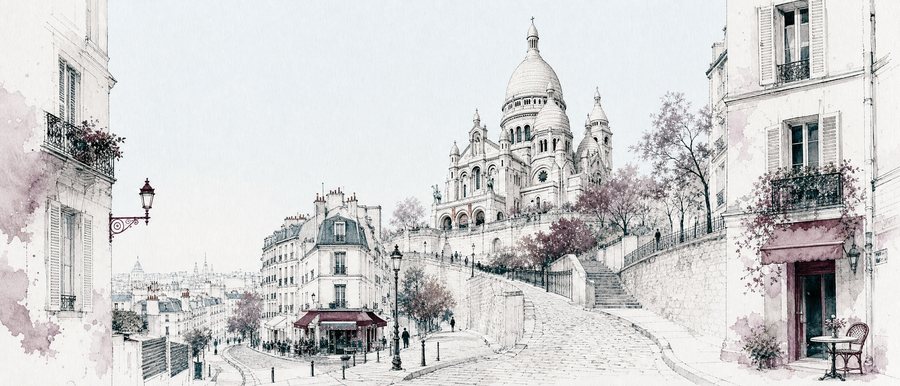 Montmartre and Sacré-Cœur, Paris